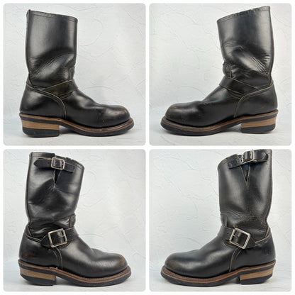 【茶芯】RED WING レッドウイング PT91 エンジニアブーツ 黒 6D ［W3240］