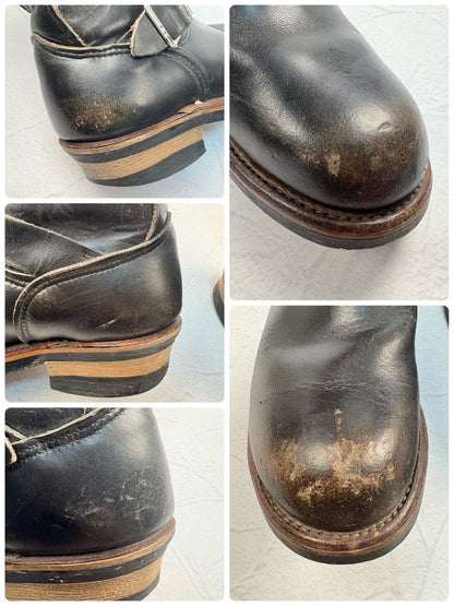 【茶芯】RED WING レッドウイング PT91 エンジニアブーツ 黒 6D ［W3240］