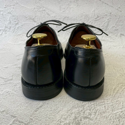 【良品】Allen Edmonds アレンエドモンズ Park Avenue パークアベニュー ストレート 内羽根 6アイレット 黒 ブラック US8.5 / 26.5cm相当【W3375】