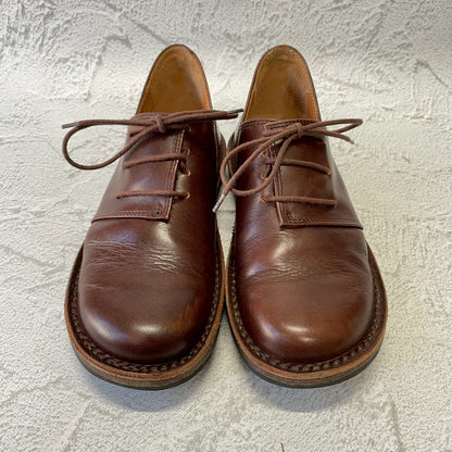 【美品】Trippen トリッペン Haferl ハーフェル コンフォートシューズ 茶 ブラウン 37 / 23.5〜24.0cm【W3384】