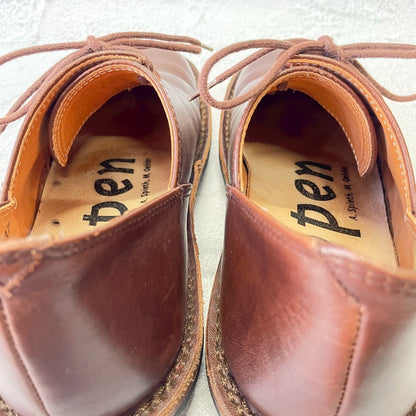 【美品】Trippen トリッペン Haferl ハーフェル コンフォートシューズ 茶 ブラウン 37 / 23.5〜24.0cm【W3384】