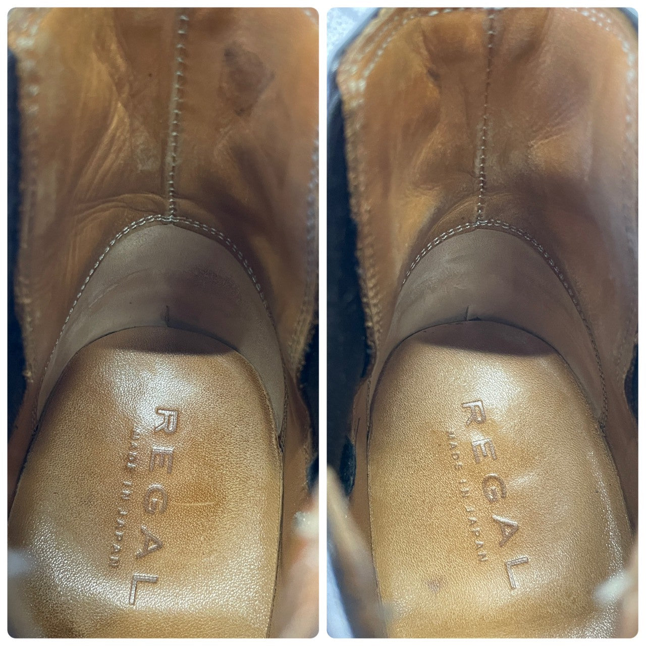 REGAL リーガル 29R サイドゴアブーツ チェルシー 黒 ブラック 24.0cm【W3387】