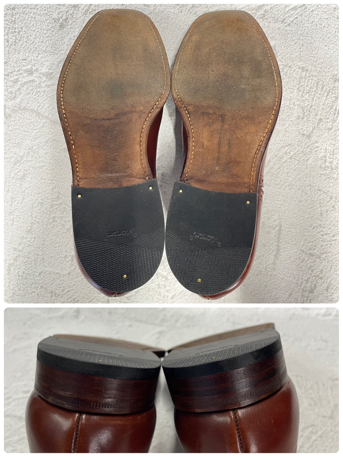 【3都市】Church's チャーチ Diplomat ディプロマット ウィング 内羽根 ブローグ 茶 ブラウン UK5.5 / 24cm【W3389】