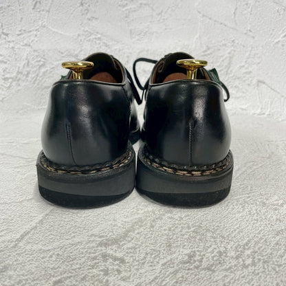 Paraboot パラブーツ MICHAEL ミカエル チロリアンシューズ 黒 ブラック EU39 / 24.5cm〜25.0cm【W3394】