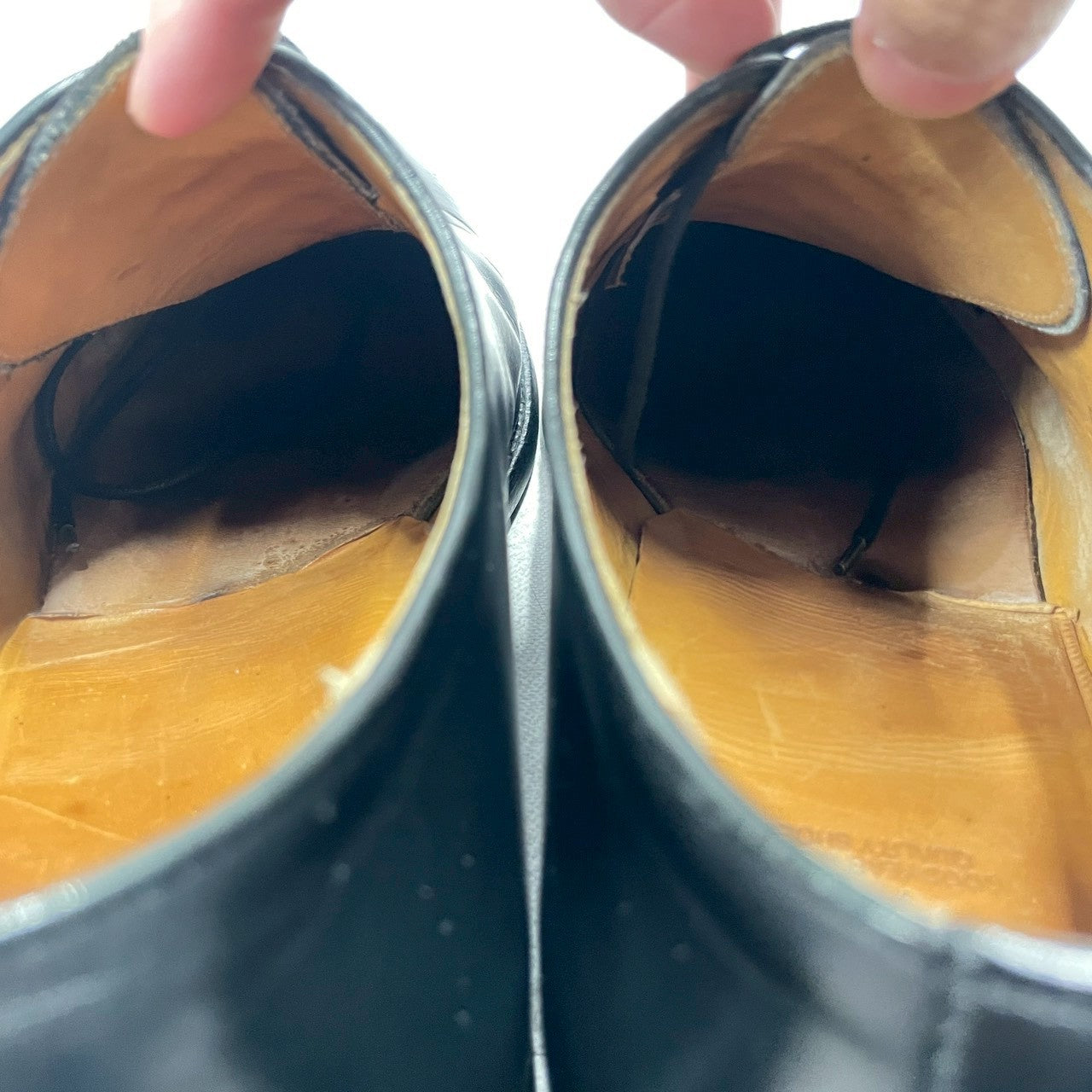 Berwick バーウィック 1560 ホールカット 5アイレット ダイナイトソール 黒 ブラック UK9 / 28.5cm【W3391】