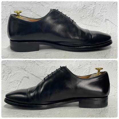 Berwick バーウィック 1560 ホールカット 5アイレット ダイナイトソール 黒 ブラック UK9 / 28.5cm【W3391】