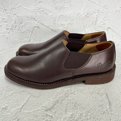 【極美品】Danner ダナー CARMAN カーマン D212111 サイドゴア ショートカット 濃茶 ダークブラウン US8.5 / 26.5cm【W3395】