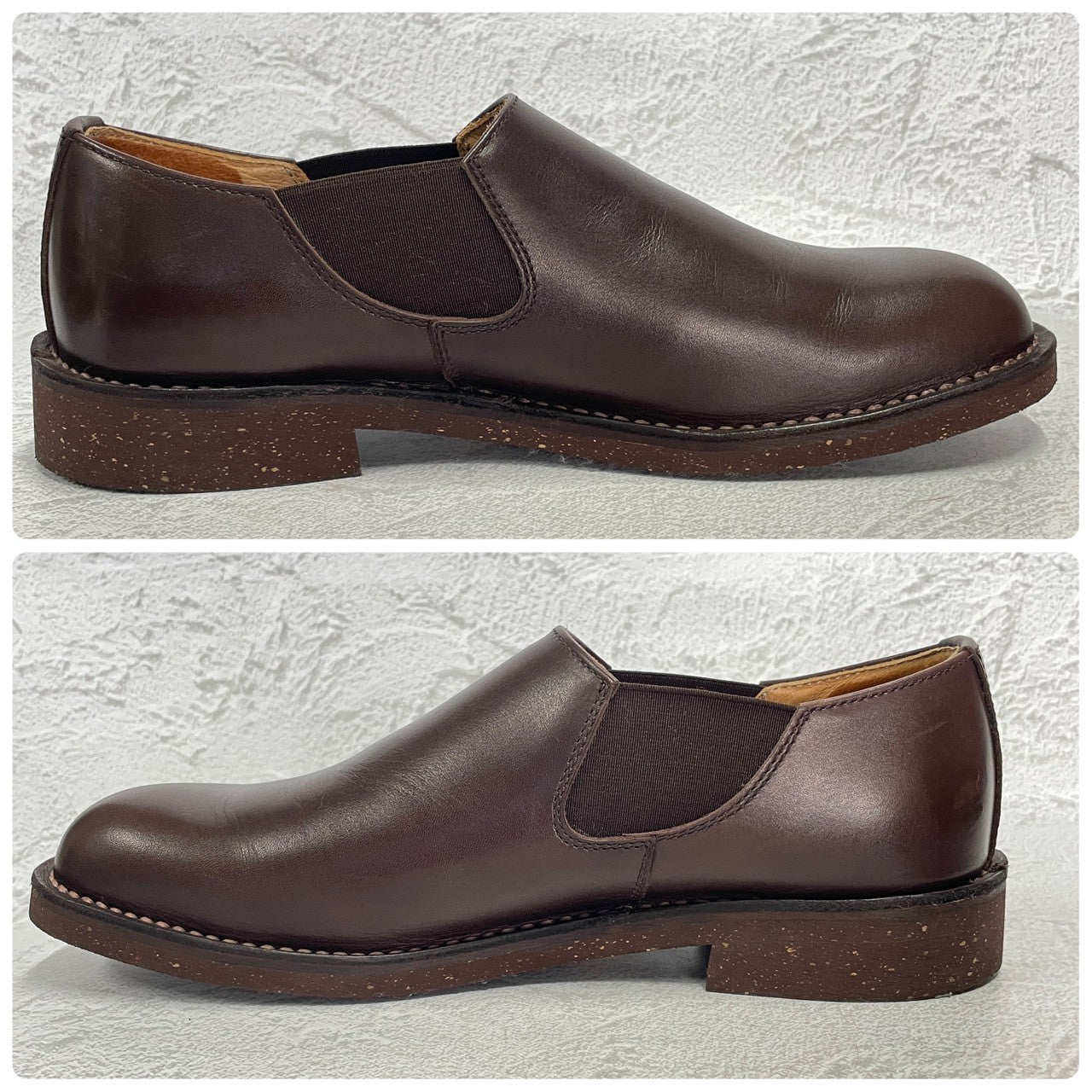 【極美品】Danner ダナー CARMAN カーマン D212111 サイドゴア ショートカット 濃茶 ダークブラウン US8.5 / 26.5cm【W3395】