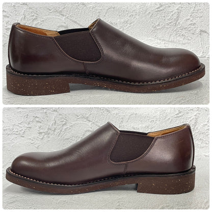 【極美品】Danner ダナー CARMAN カーマン D212111 サイドゴア ショートカット 濃茶 ダークブラウン US8.5 / 26.5cm【W3395】