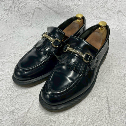 Dr.Martens ドクターマーチン ADRIAN SNAFFLE エイドリアン スナッフル ビットローファー 黒 ブラック UK6相当 / 25cm相当【W3398】
