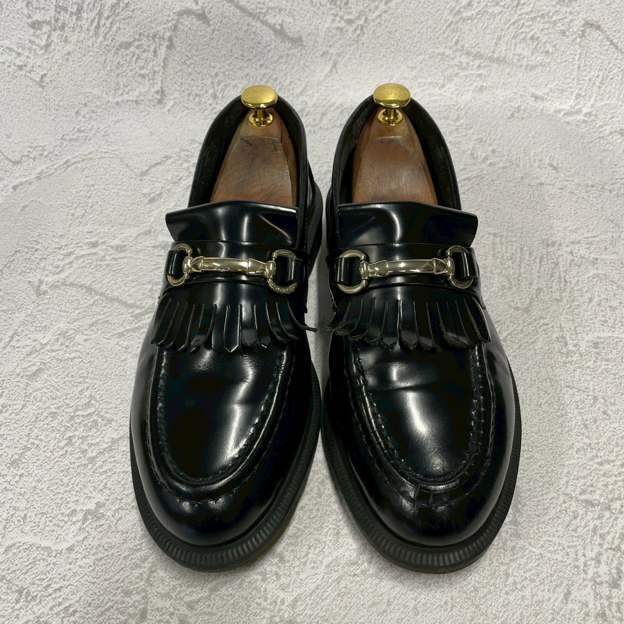Dr.Martens ドクターマーチン ADRIAN SNAFFLE エイドリアン スナッフル ビットローファー 黒 ブラック UK6相当 / 25cm相当【W3398】