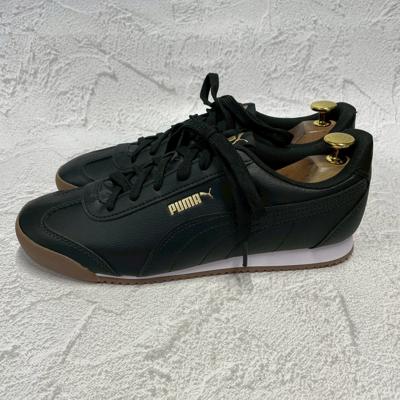 【未使用】PUMA プーマ Turino FSL チュリーノFSL スニーカー サッカー スパイク 黒 ブラック US8 / 26cm【W3399】