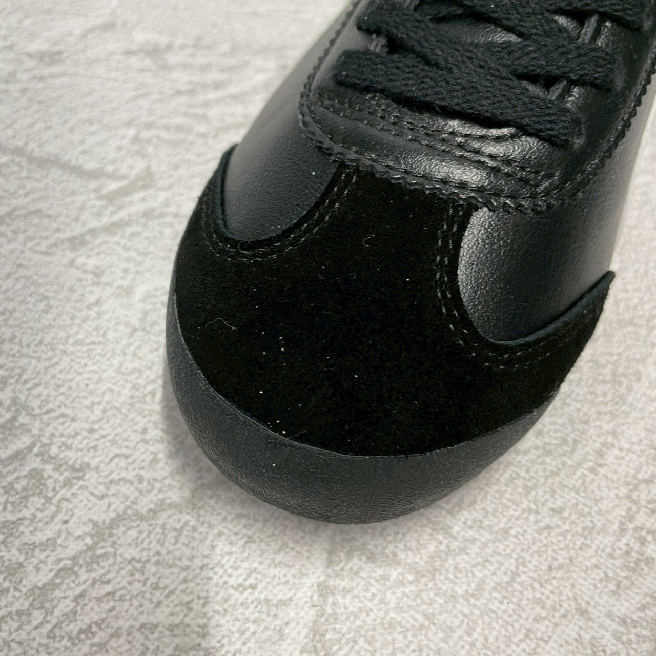 【極美品】Onitsuka Tiger オニツカタイガー MEXICO 66 メキシコ66 DL408-9001 レザー スニーカー 黒 ブラック US8 / UK7 / EUR41.5 / 26cm【W3400】