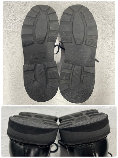 Paraboot パラブーツ MICHAEL ミカエル チロリアンシューズ 黒 ブラック EU39 / 24.5cm〜25.0cm【W3394】