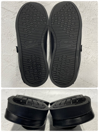 【極美品】Paraboot パラブーツ BAHAMAS MORS バハマ モールス ビットローファー スリッパ 黒 ブラック UK6.5 / 25cm【W3401】