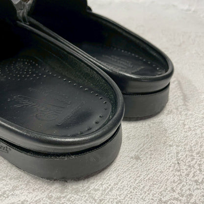 【極美品】Paraboot パラブーツ BAHAMAS MORS バハマ モールス ビットローファー スリッパ 黒 ブラック UK6.5 / 25cm【W3401】