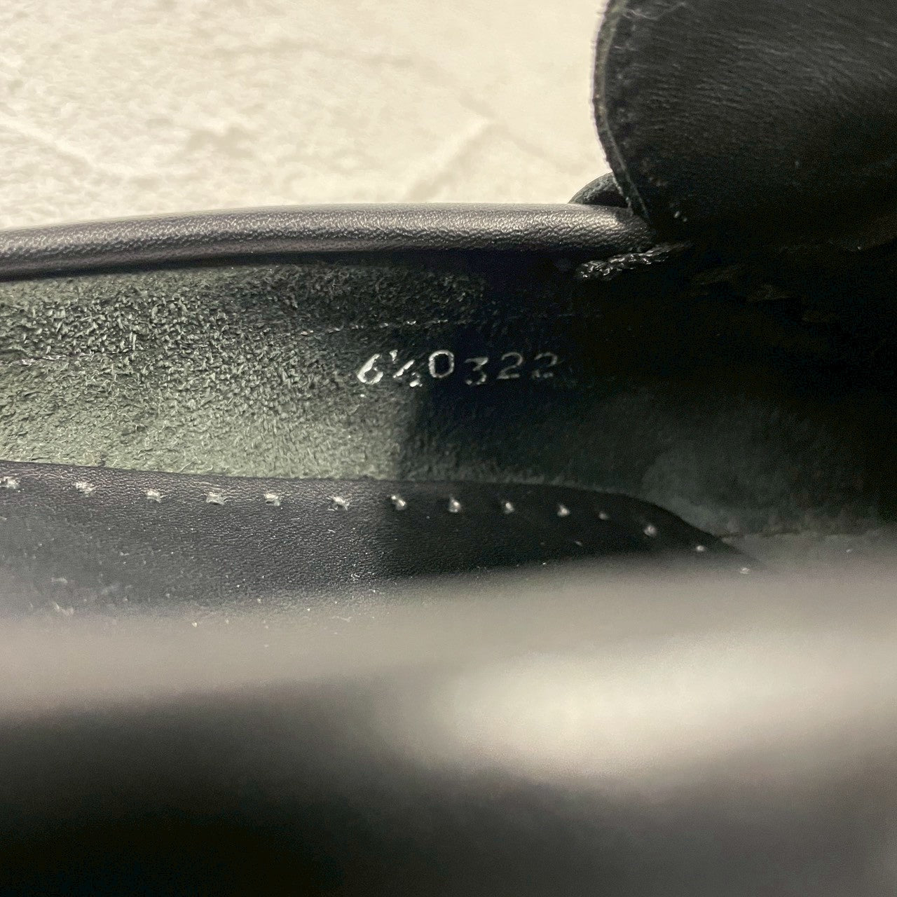 【極美品】Paraboot パラブーツ BAHAMAS MORS バハマ モールス ビットローファー スリッパ 黒 ブラック UK6.5 / 25cm【W3401】