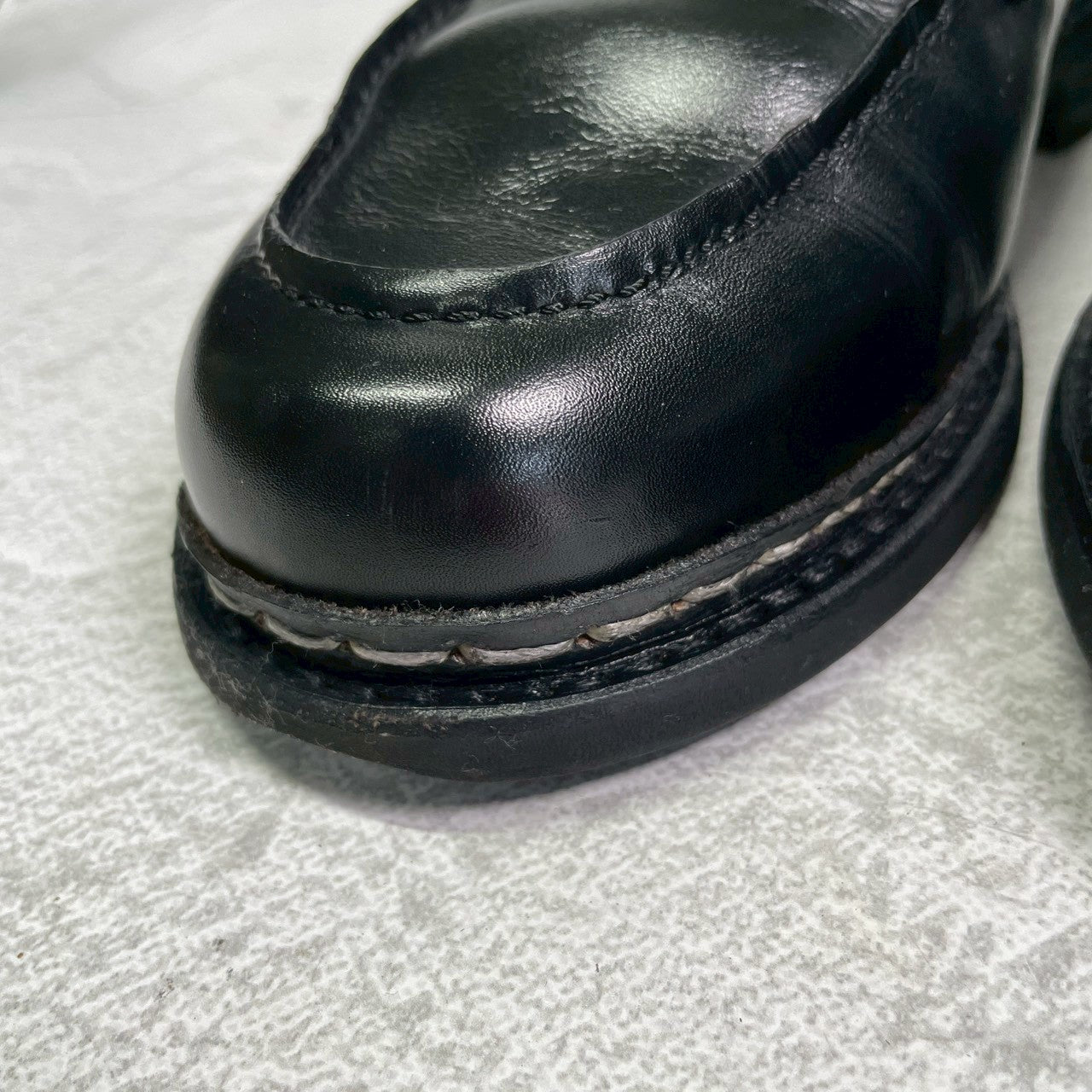 【良品】Berwick 1707 バーウィック 4477 Uチップ 外羽根 ダイナイトソール 黒 ブラック UK7 / 26cm【W3408】