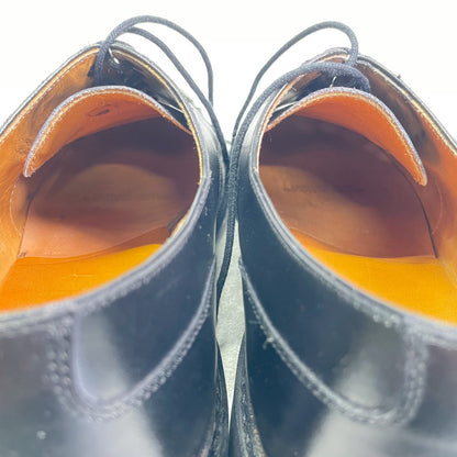 【良品】Berwick 1707 バーウィック 4477 Uチップ 外羽根 ダイナイトソール 黒 ブラック UK7 / 26cm【W3408】