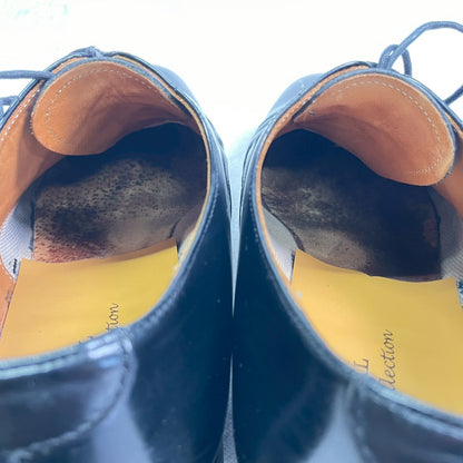 REGAL リーガル ストレートチップ 内羽根 ガラスレザー 黒 ブラック BLACK 26cm【W3412】