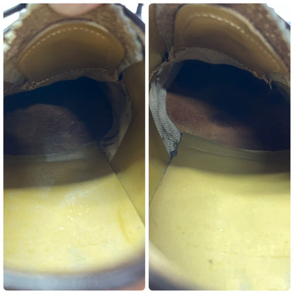 【良品】REGAL リーガル INPERIAL GRADE インペリアルグレード 2235 ロングウイング 外羽根 メダリオン フルブローグ 茶 ライトブラウン 25cm【W3413】