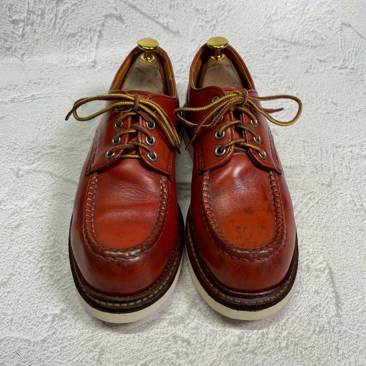 【オールソール済み】RED WING レッドウイング 8103 Classic Oxford クラシック オックスフォード Uチップ 外羽根 赤茶 オロラセット US7 / 25cm【W3416】