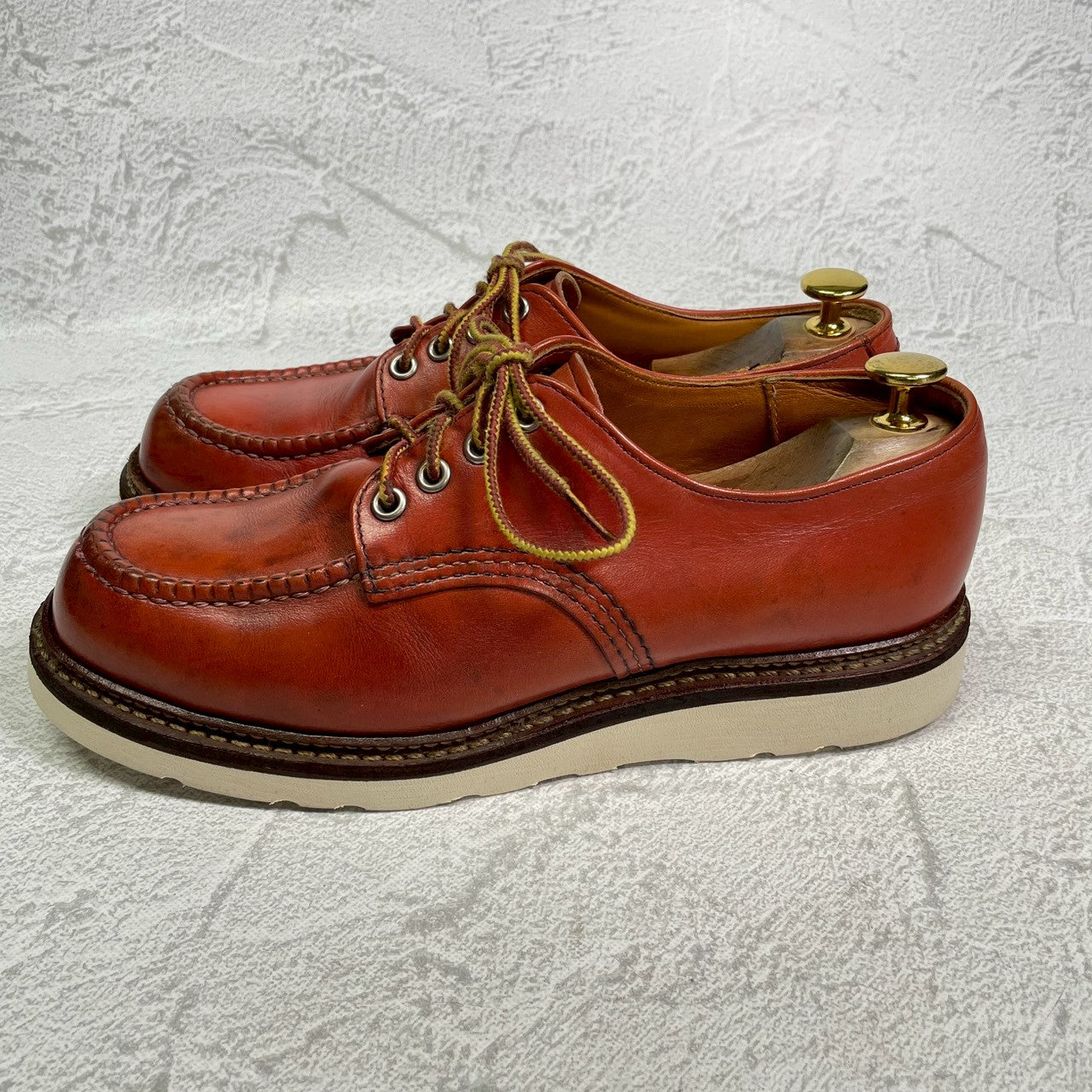 【オールソール済み】RED WING レッドウイング 8103 Classic Oxford クラシック オックスフォード Uチップ 外羽根 赤茶 オロラセット US7 / 25cm【W3416】
