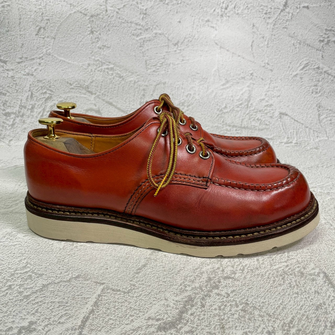 【オールソール済み】RED WING レッドウイング 8103 Classic Oxford クラシック オックスフォード Uチップ 外羽根 赤茶 オロラセット US7 / 25cm【W3416】