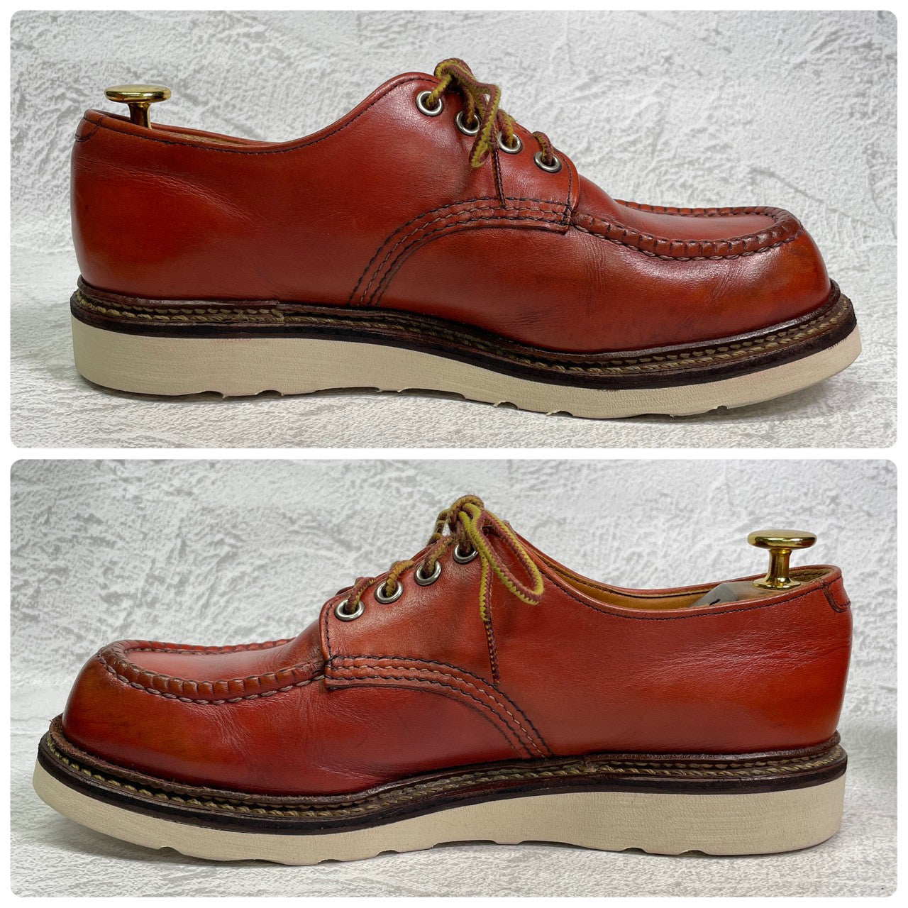 【オールソール済み】RED WING レッドウイング 8103 Classic Oxford クラシック オックスフォード Uチップ 外羽根 赤茶 オロラセット US7 / 25cm【W3416】