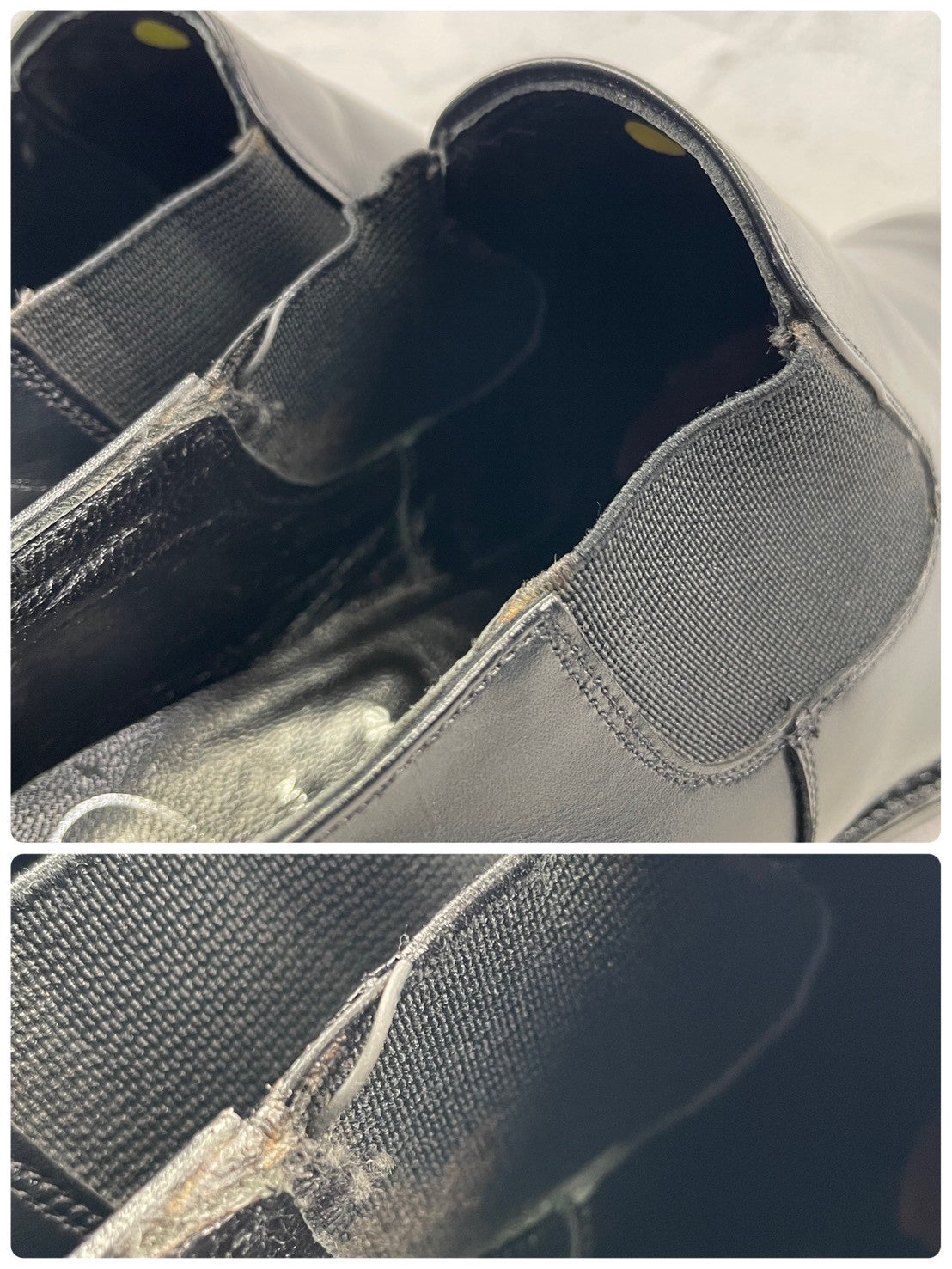 Excellent condition Church's Sidegoa semi-square plain low-top black sandals, size 80F, UK8, 26.5cm (W3419).