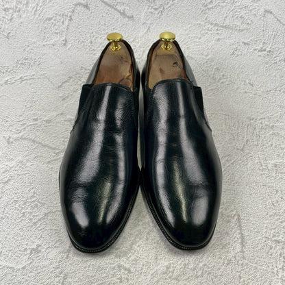 【良品】Crockett&Jones / クロケットアンドジョーンズ 60~70年代 WINSTON3 ウィンストン サイドエラスティック サイドゴア 黒 ブラック UK7.5 / 26.0cm【W3420】