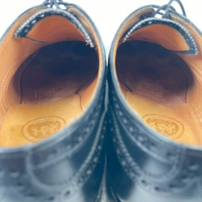 Excellent condition: Joseph Cheaney &amp; Sons ARTHUR III brogue boots in black, UK size 6.5, 25.0-25.5cm (W3421).