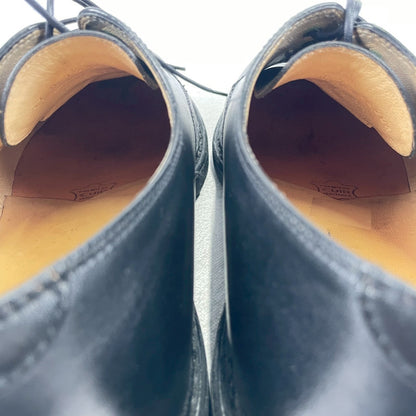 Paraboot ARLES Plain Wingtip Service Shoes, Black, Size UK7.5 (W3424), Size 26cm (W3424) - Sole Repaired