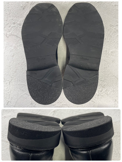 Paraboot ARLES Plain Wingtip Service Shoes, Black, Size UK7.5 (W3424), Size 26cm (W3424) - Sole Repaired