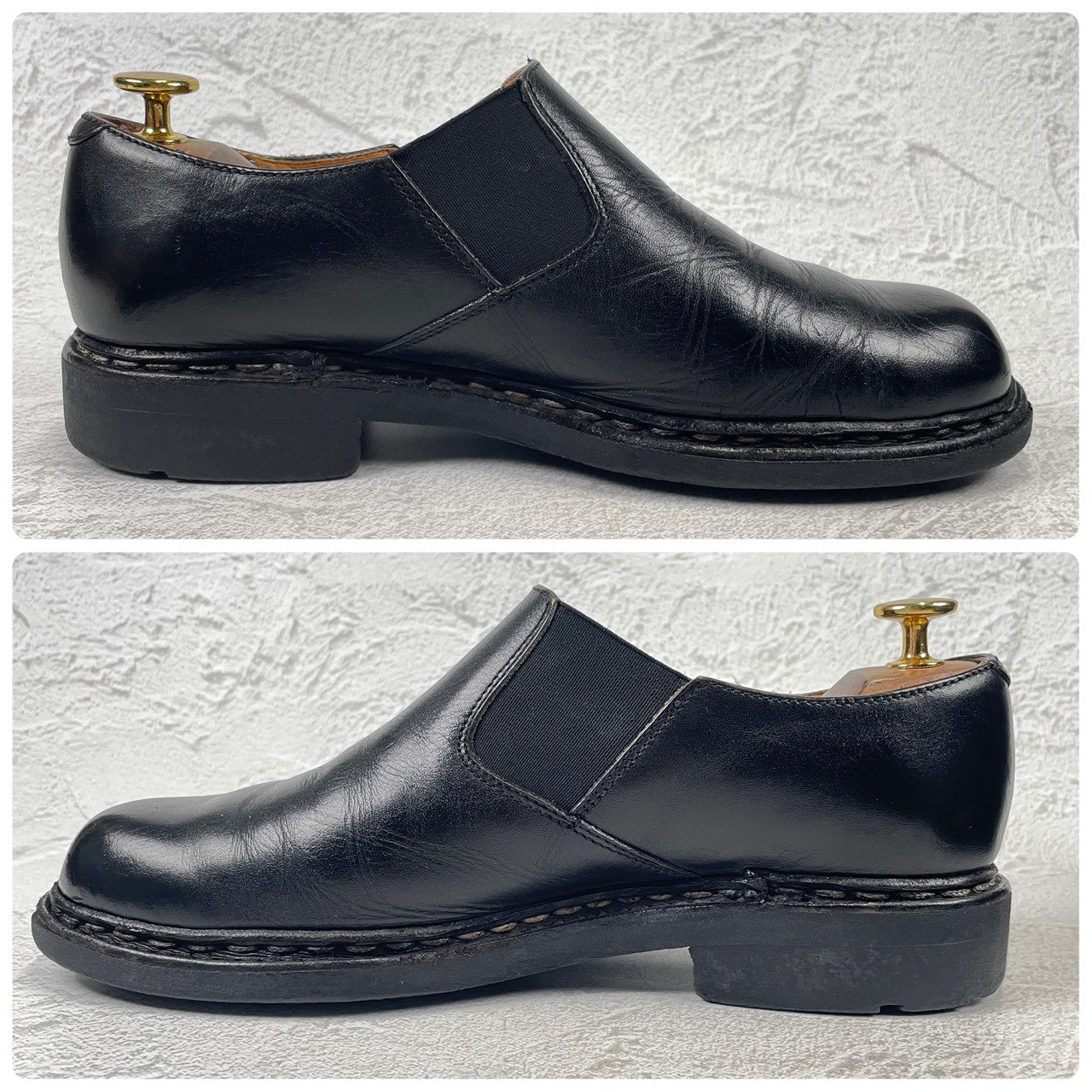 Paraboot / PHOTON / Photon Sidegoa Low-Cut TEX Sole Black UK6 / Size 24.5cm [W3425]