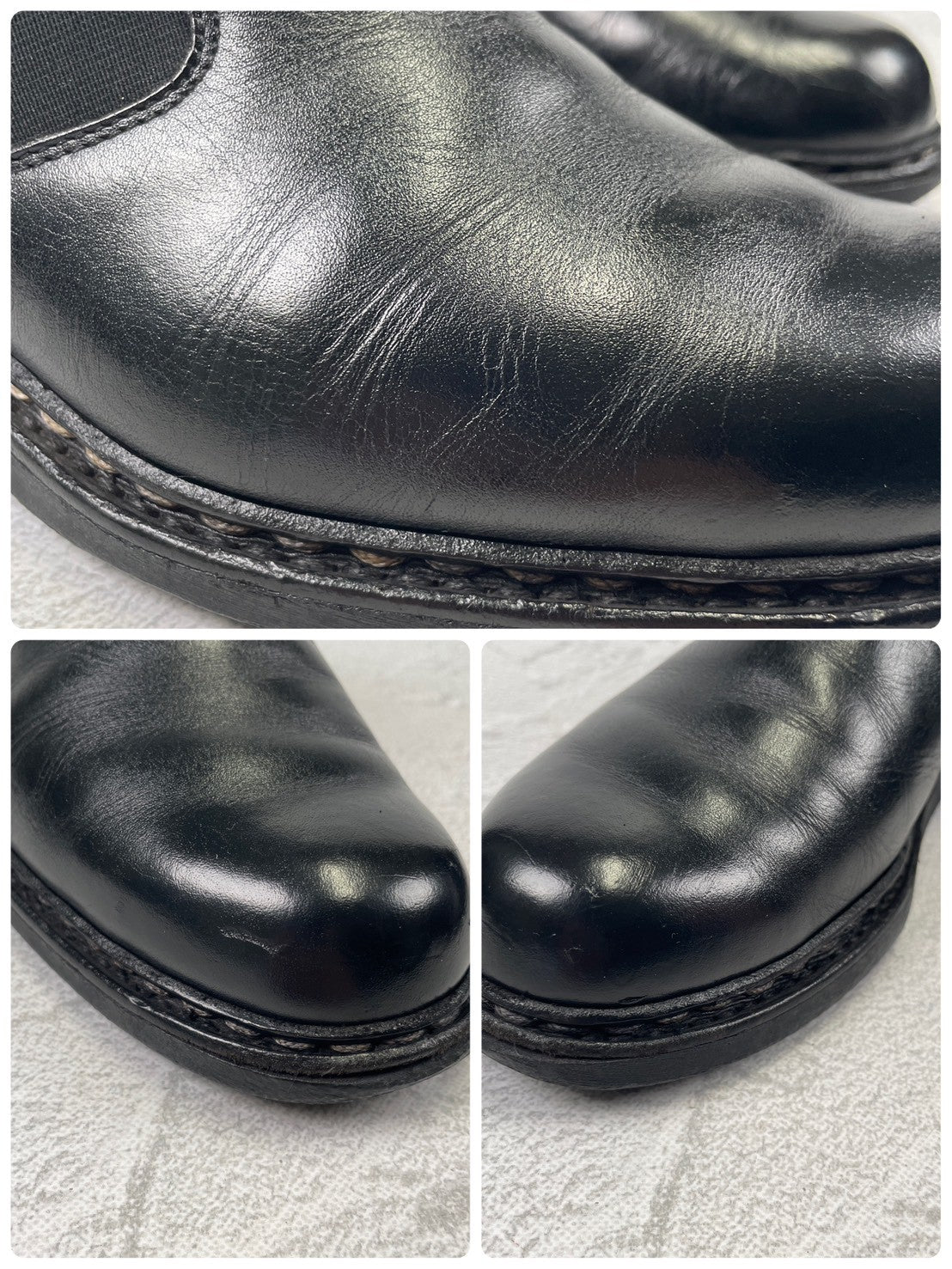 Paraboot / PHOTON / Photon Sidegoa Low-Cut TEX Sole Black UK6 / Size 24.5cm [W3425]