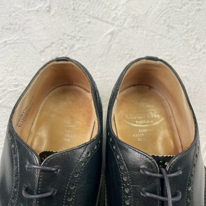 Church's 4 Cities Diplomat Full Brogue Straight Heel Boots in Black, Size UK8, 26.5cm (W3426)