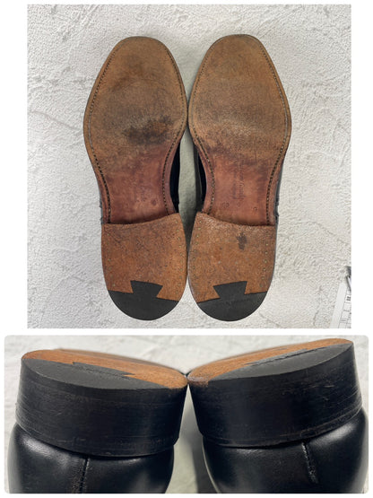 Church's 4 Cities Diplomat Full Brogue Straight Heel Boots in Black, Size UK8, 26.5cm (W3426)