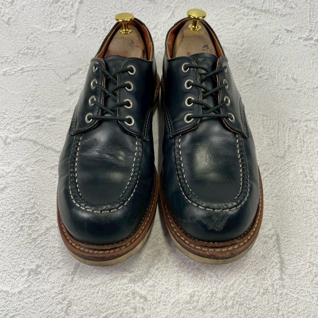 RED WING / Red Wing / 8106 / Classic Work Oxford Moccasins, U-tip, Wingtip, Black, US 8.5 / UK 7.5 / 26.5cm [W3427]