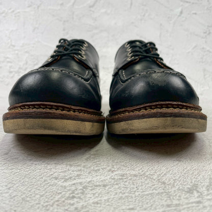 RED WING / Red Wing / 8106 / Classic Work Oxford Moccasins, U-tip, Wingtip, Black, US 8.5 / UK 7.5 / 26.5cm [W3427]