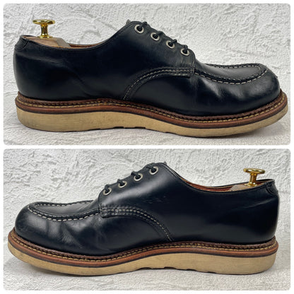 RED WING / Red Wing / 8106 / Classic Work Oxford Moccasins, U-tip, Wingtip, Black, US 8.5 / UK 7.5 / 26.5cm [W3427]
