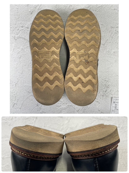 RED WING / Red Wing / 8106 / Classic Work Oxford Moccasins, U-tip, Wingtip, Black, US 8.5 / UK 7.5 / 26.5cm [W3427]