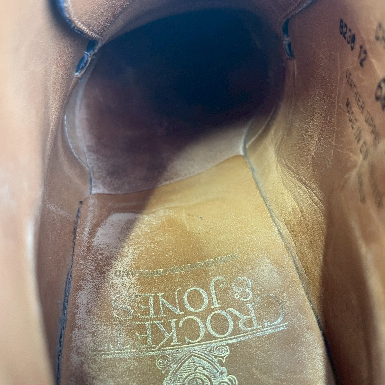 【良品】Crockett&Jones / クロケットアンドジョーンズ / CHILTERN / チルターン ジョージブーツ チャッカ 黒 ブラック UK6.5 / 25cm【W3428】