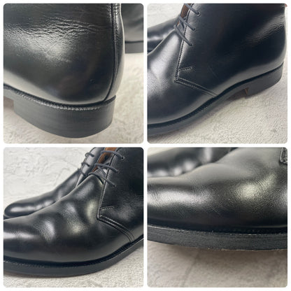 【良品】Crockett&Jones / クロケットアンドジョーンズ / CHILTERN / チルターン ジョージブーツ チャッカ 黒 ブラック UK6.5 / 25cm【W3428】
