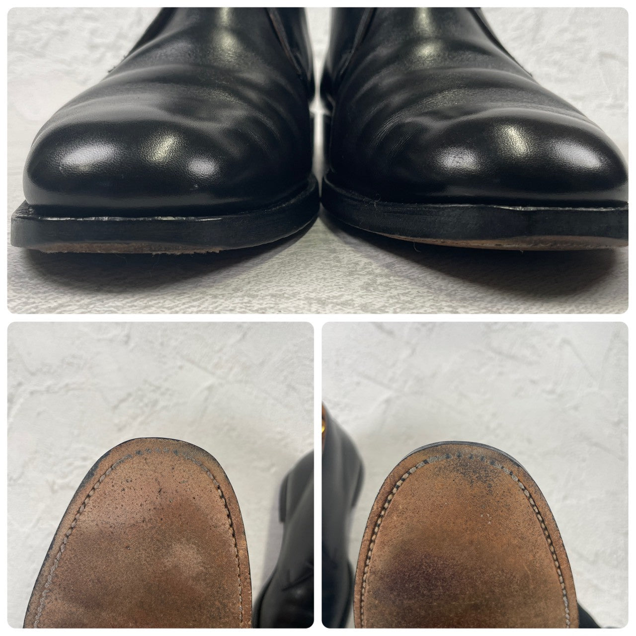 【良品】Crockett&Jones / クロケットアンドジョーンズ / CHILTERN / チルターン ジョージブーツ チャッカ 黒 ブラック UK6.5 / 25cm【W3428】