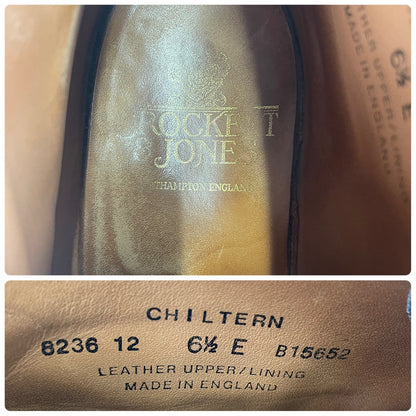 【良品】Crockett&Jones / クロケットアンドジョーンズ / CHILTERN / チルターン ジョージブーツ チャッカ 黒 ブラック UK6.5 / 25cm【W3428】