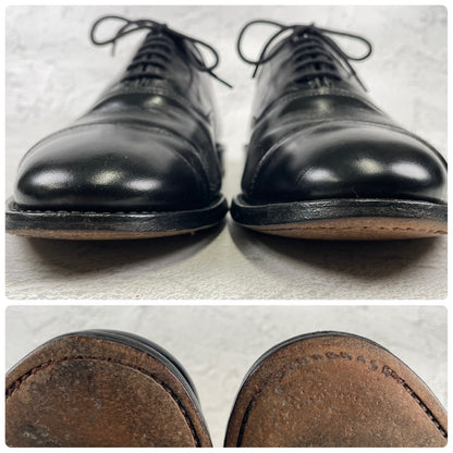 Allen Edmonds Park Avenue Straight Leg Boots, Black, Wingtip, Size US8.5 / 26.5cm, 3E [W3431]