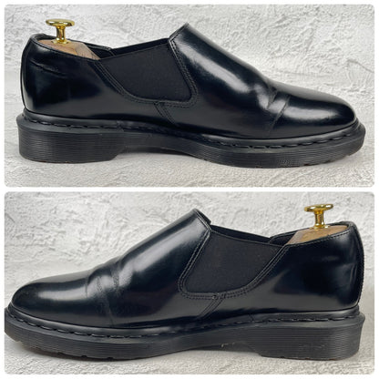 Dr. Martens Louis Low-Top Boots, Japan-Exclusive Model, Side Gore, Black, UK8 / US9 / EU42, Size 27.0cm (W3438)