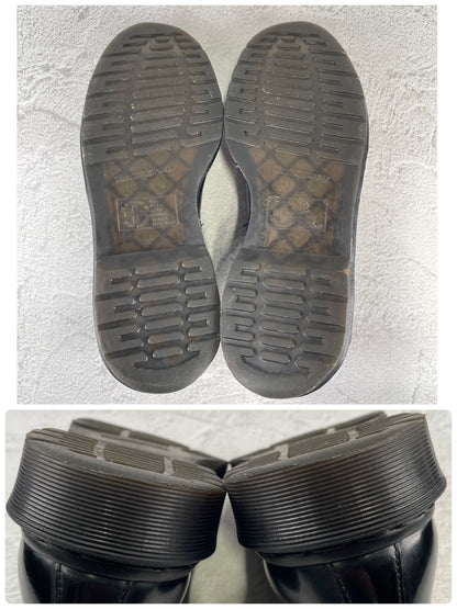 Dr. Martens Louis Low-Top Boots, Japan-Exclusive Model, Side Gore, Black, UK8 / US9 / EU42, Size 27.0cm (W3438)