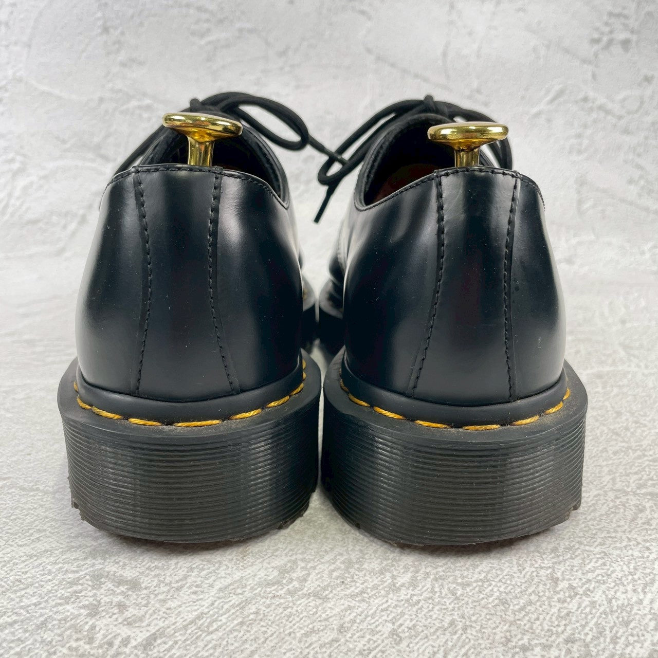 Dr. Martens 21084 Platform 3-Eye Plain Wingtip Black UK7 / Size 26.0cm [W3439]